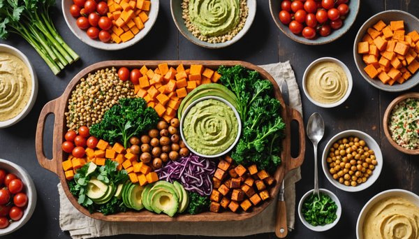 Les repas végétaliens en toute simplicité