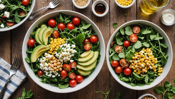 De délicieuses salades d'été pour une alimentation saine